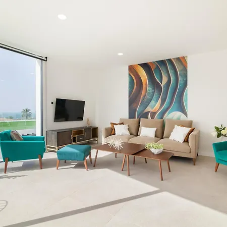 200m² New D With Private, Heated Pool And Amazing Ocean View. Willa Costa Adeje (Tenerife)